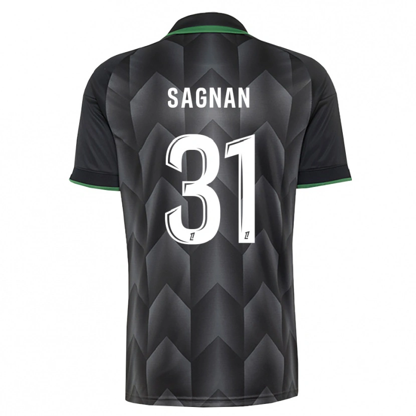 Danxen Men Souleymane Sagnan #31 White Black Green Away Jersey 2026/27 T-Shirt