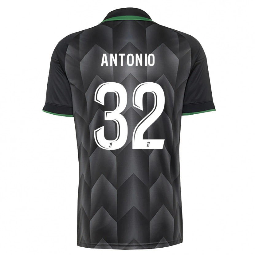 Danxen Men Kyllian Antonio #32 White Black Green Away Jersey 2026/27 T-Shirt