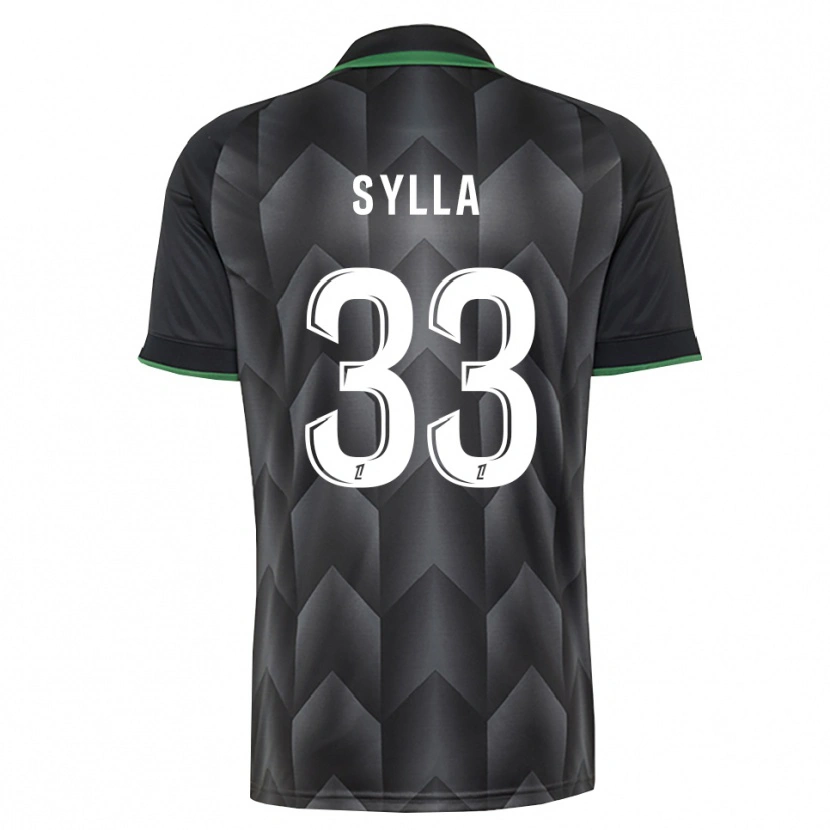 Danxen Men Fodé Sylla #33 White Black Green Away Jersey 2026/27 T-Shirt