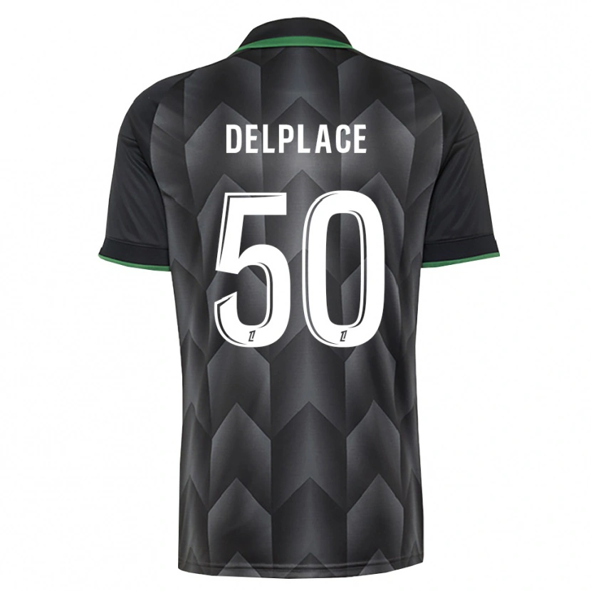 Danxen Men Adam Delplace #50 White Black Green Away Jersey 2026/27 T-Shirt