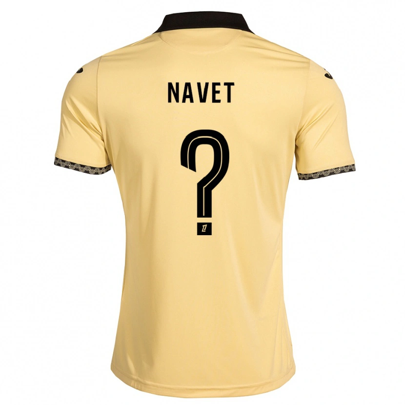Danxen Men Noahnn Navet #0 Navajowhite Black Away Jersey 2026/27 T-Shirt