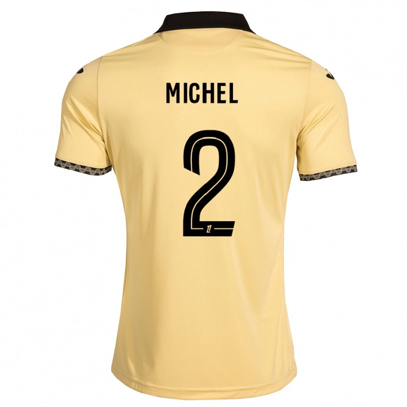 Danxen Men Raphaël Michel #2 Navajowhite Black Away Jersey 2026/27 T-Shirt
