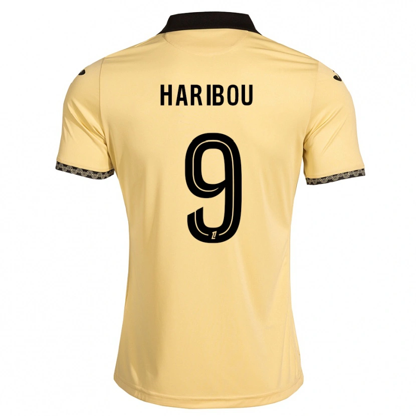 Danxen Men Samir Haribou #9 Navajowhite Black Away Jersey 2026/27 T-Shirt