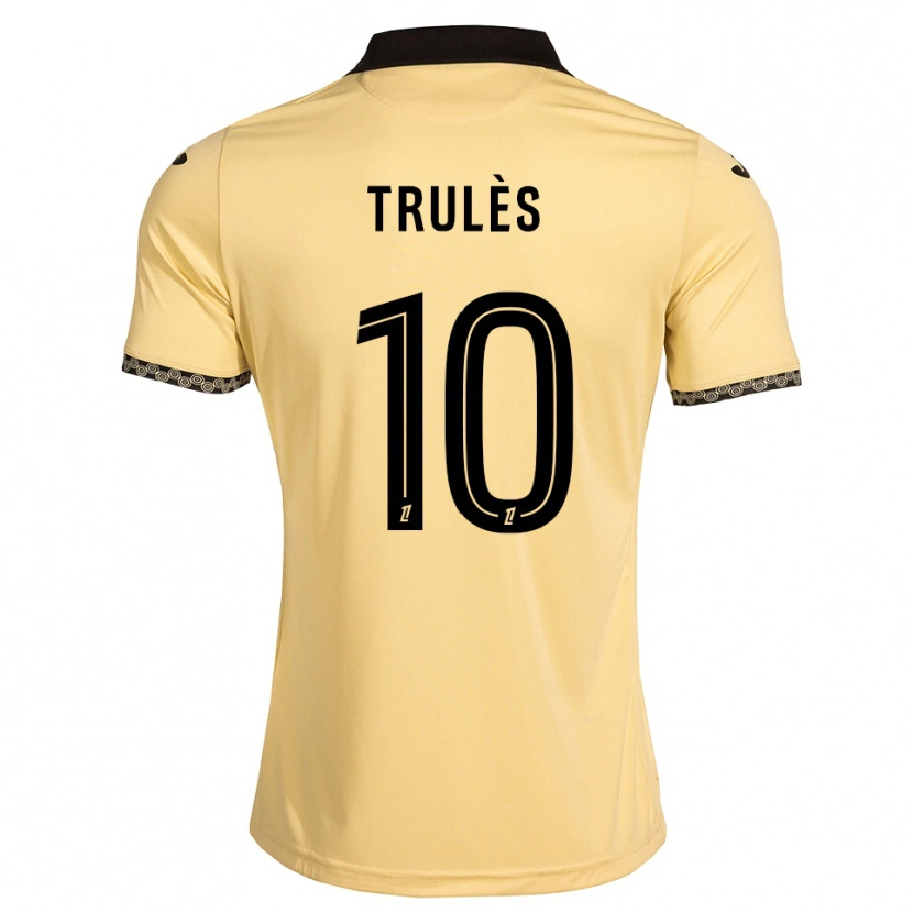 Danxen Men Rayann Trulès #10 Navajowhite Black Away Jersey 2026/27 T-Shirt
