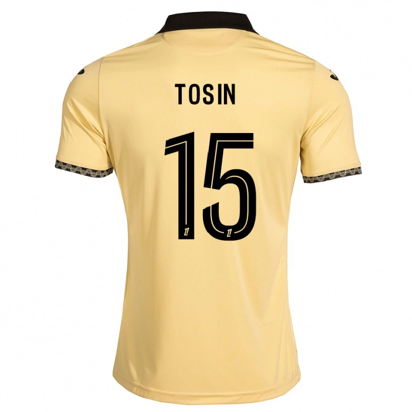 Danxen Men Aiyegun Tosin #15 Navajowhite Black Away Jersey 2026/27 T-Shirt