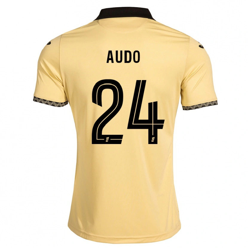 Danxen Men Noémie Audo #24 Navajowhite Black Away Jersey 2026/27 T-Shirt