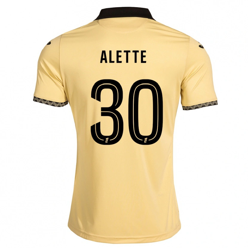 Danxen Men Gaël Alette #30 Navajowhite Black Away Jersey 2026/27 T-Shirt