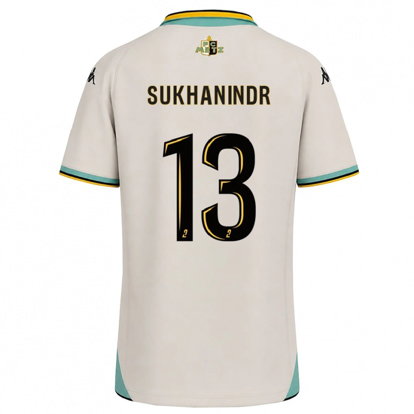 Danxen Men Suparith Sukhanindr #13 Floral White Black Away Jersey 2026/27 T-Shirt