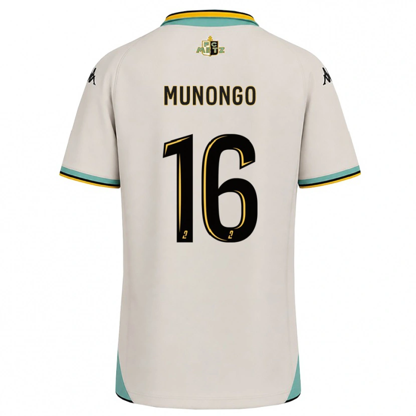 Danxen Men Goodness Munongo #16 Floral White Black Away Jersey 2026/27 T-Shirt