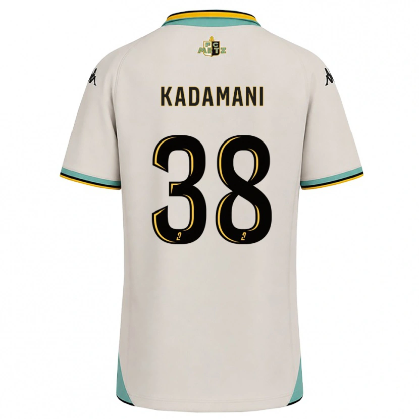 Danxen Men Hamza Kadamani #38 Floral White Black Away Jersey 2026/27 T-Shirt