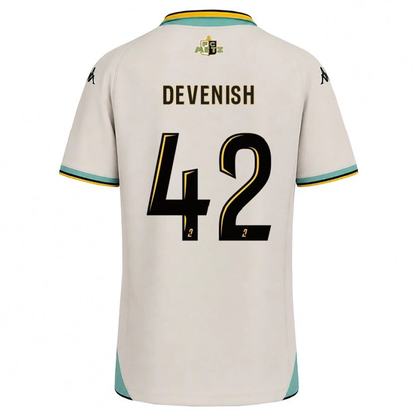 Danxen Men Cristian Devenish #42 Floral White Black Away Jersey 2026/27 T-Shirt