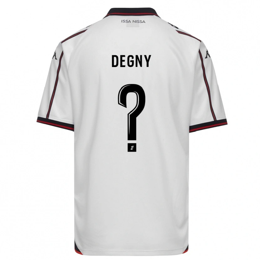 Danxen Men Ethan Degny #0 Black White Away Jersey 2026/27 T-Shirt