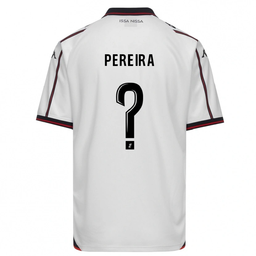 Danxen Men Gonçalo Pereira #0 Black White Away Jersey 2026/27 T-Shirt