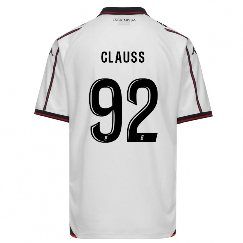 Danxen Men Jonathan Clauss #92 Black White Away Jersey 2026/27 T-Shirt