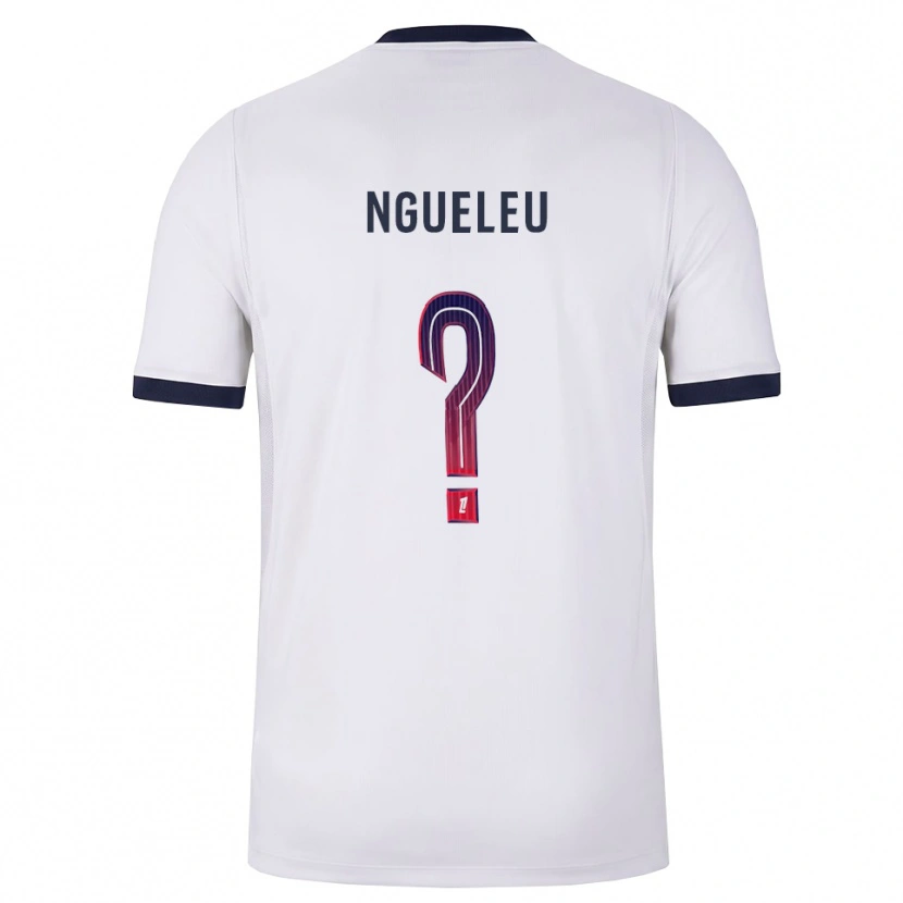 Danxen Men Soufiya Ngueleu #0 White Black Red Away Jersey 2026/27 T-Shirt