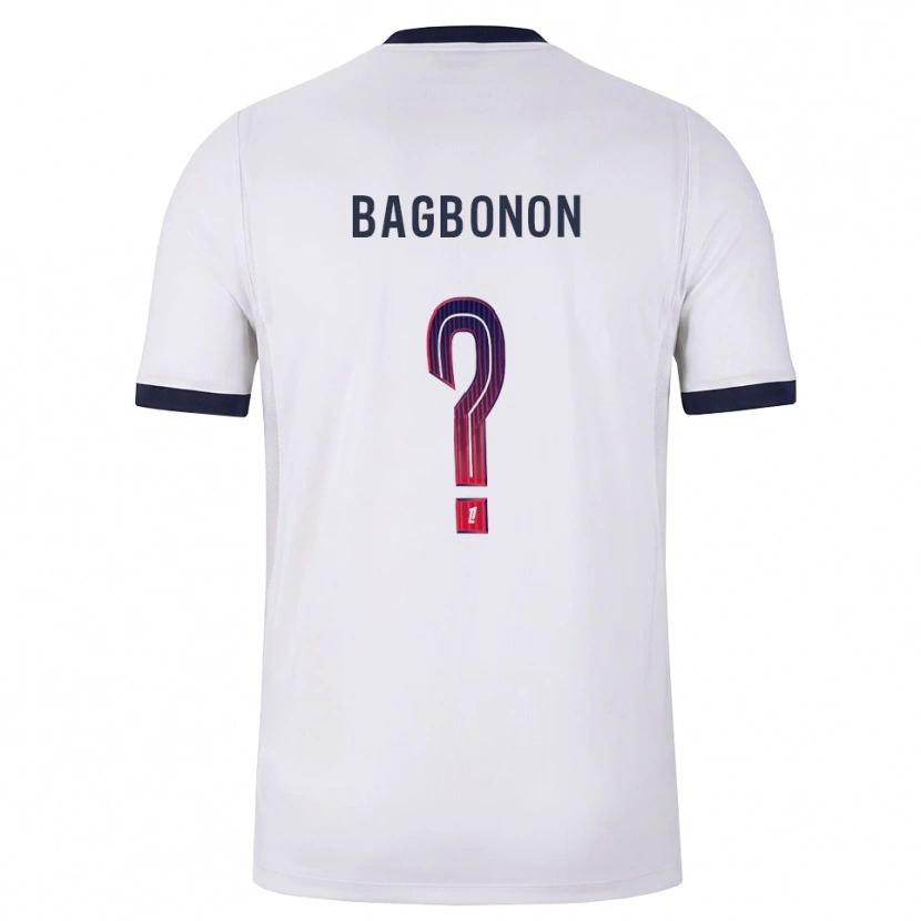 Danxen Men Ethan Bagbonon #0 White Black Red Away Jersey 2026/27 T-Shirt