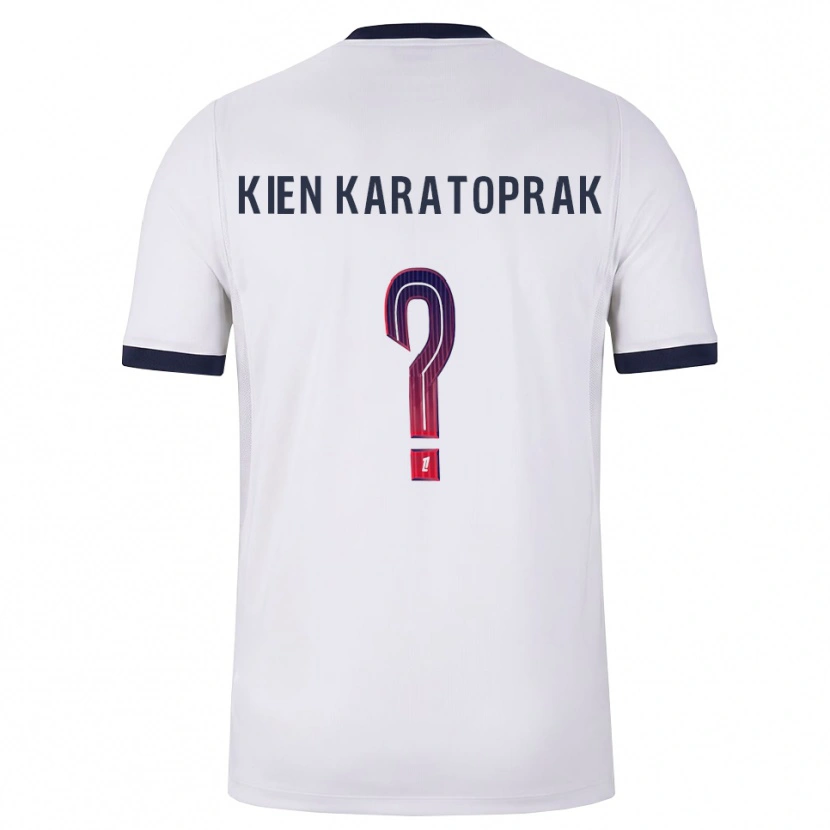 Danxen Men Kenan Kien Karatoprak #0 White Black Red Away Jersey 2026/27 T-Shirt