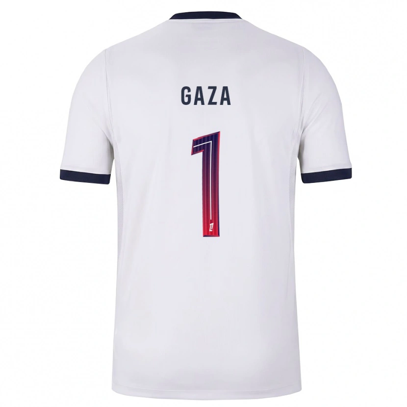 Danxen Men Johnny Gaza #1 White Black Red Away Jersey 2026/27 T-Shirt