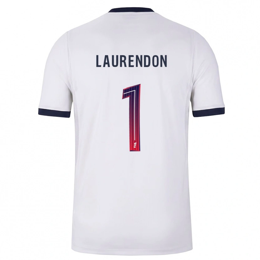 Danxen Men Bilal Laurendon #1 White Black Red Away Jersey 2026/27 T-Shirt