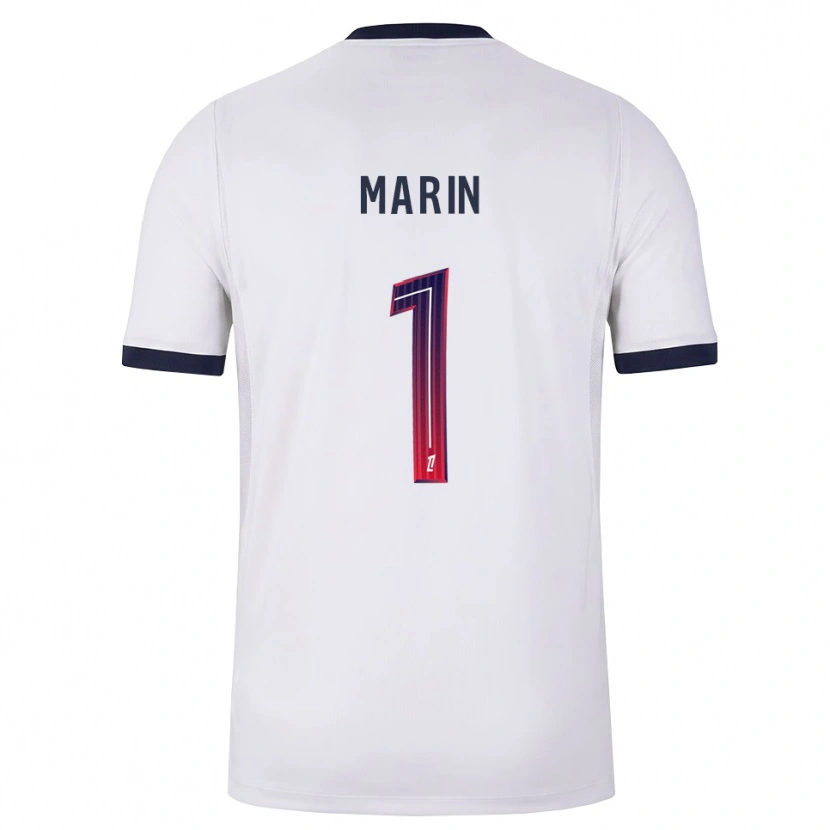 Danxen Men Renato Marin #1 White Black Red Away Jersey 2026/27 T-Shirt