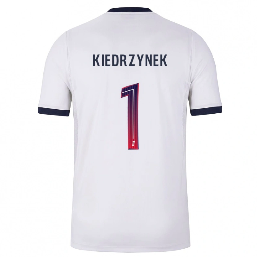 Danxen Men Katarzyna Kiedrzynek #1 White Black Red Away Jersey 2026/27 T-Shirt