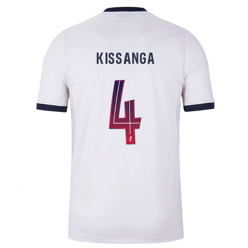 Danxen Men Hugo Kissanga #4 White Black Red Away Jersey 2026/27 T-Shirt