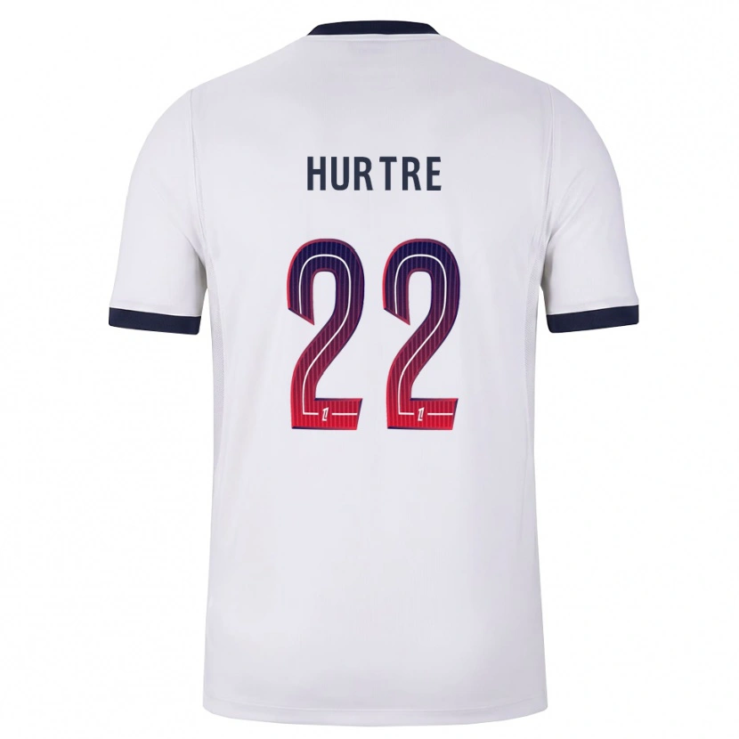Danxen Men Oceane Hurtre #22 White Black Red Away Jersey 2026/27 T-Shirt