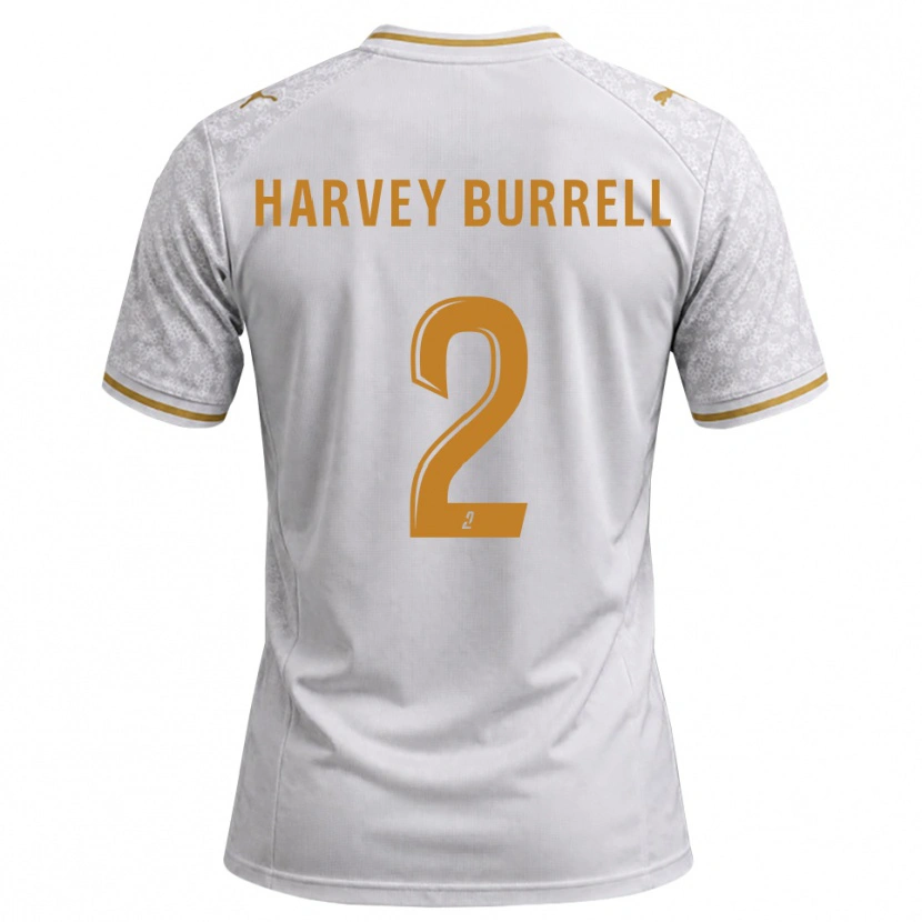 Danxen Men Ezeckiel Zola Ngundu #2 White Gray Goldenrod Away Jersey 2026/27 T-Shirt