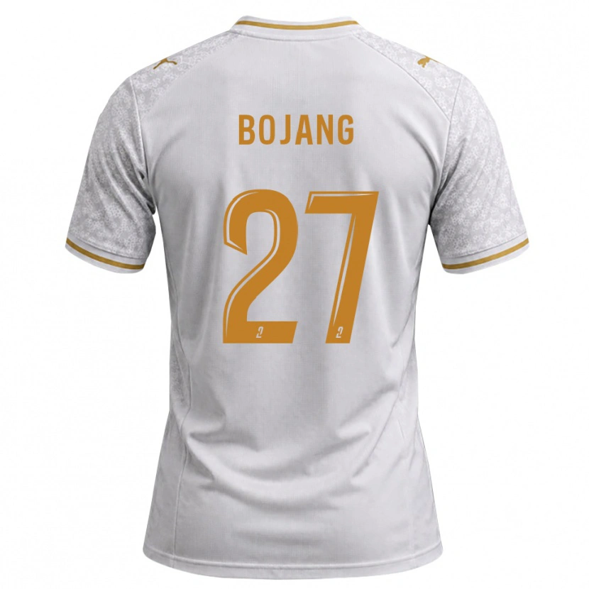 Danxen Men Adama Bojang #27 White Gray Goldenrod Away Jersey 2026/27 T-Shirt