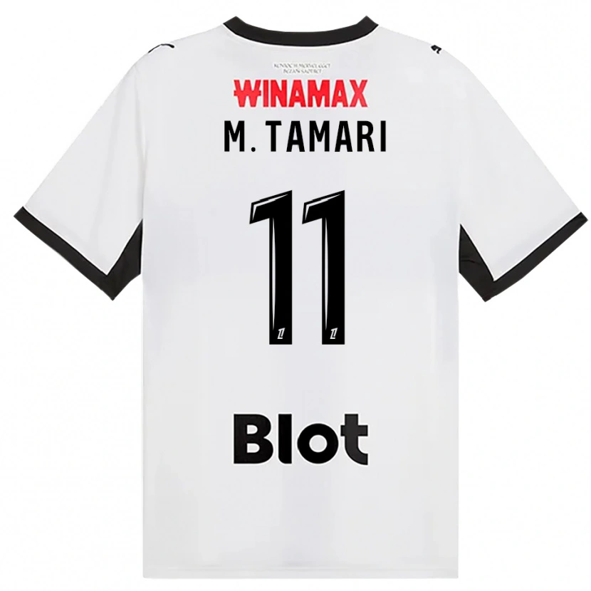 Danxen Men Mousa Al-Tamari #11 Black White Red Away Jersey 2026/27 T-Shirt