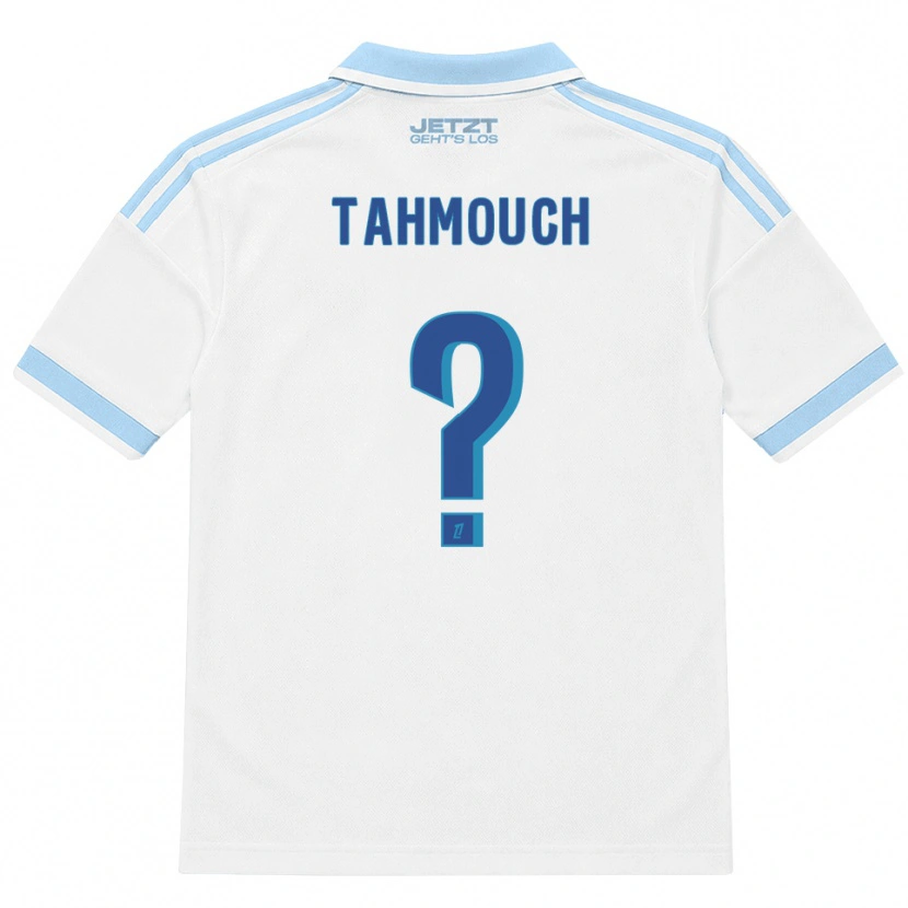 Danxen Men Mathieu Tahmouch #0 Light Sky Blue White Red Away Jersey 2026/27 T-Shirt