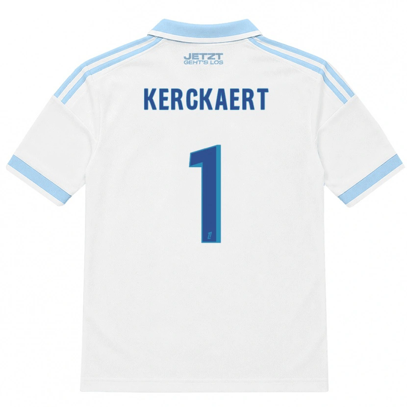 Danxen Men Gabriel Kerckaert #1 Light Sky Blue White Red Away Jersey 2026/27 T-Shirt