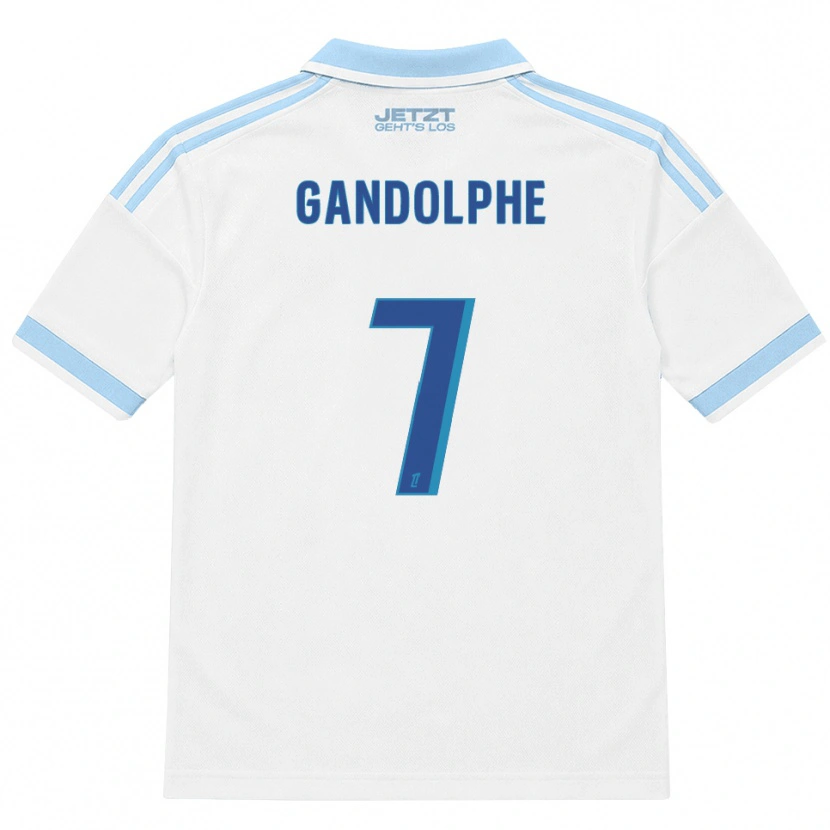 Danxen Men Adrien Gandolphe #7 Light Sky Blue White Red Away Jersey 2026/27 T-Shirt
