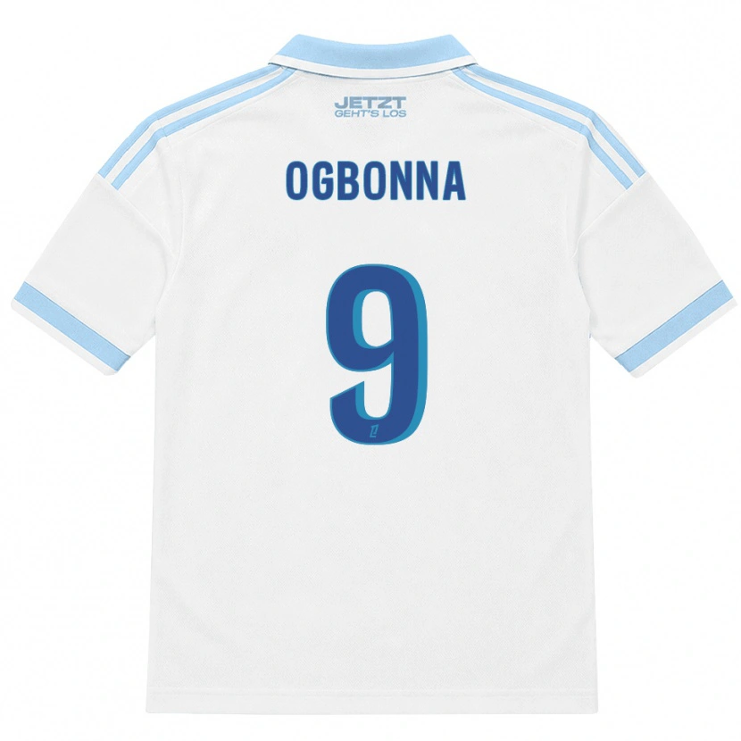 Danxen Men Stanley Ogbonna #9 Light Sky Blue White Red Away Jersey 2026/27 T-Shirt
