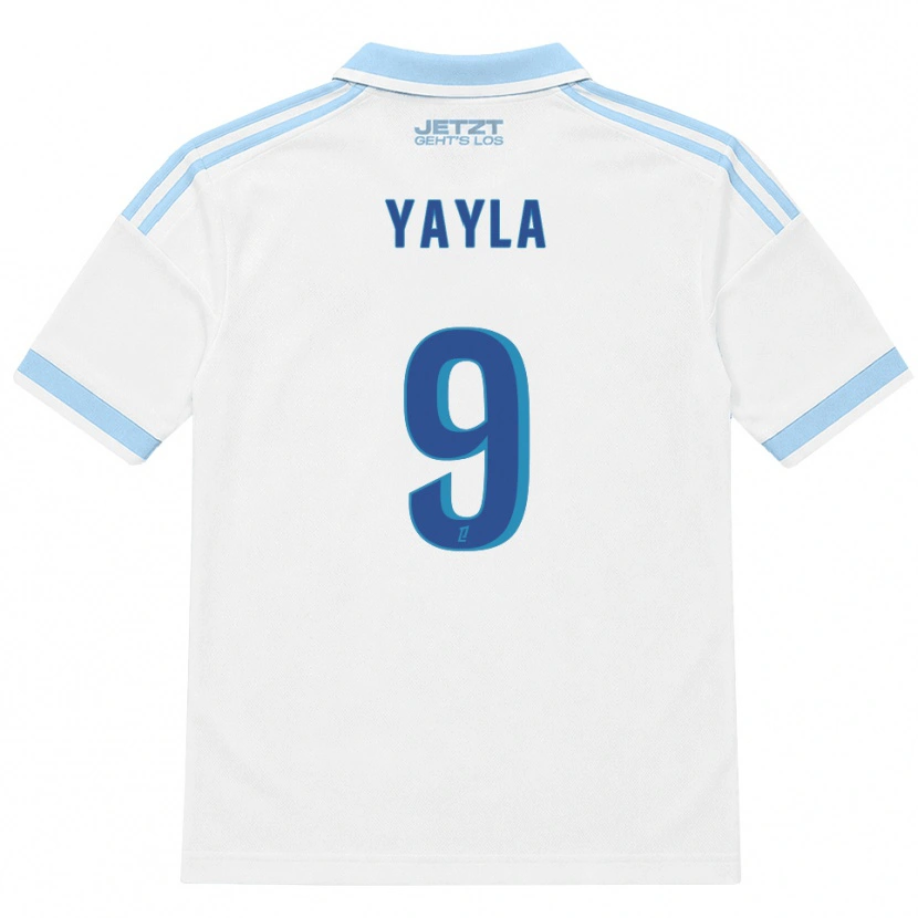 Danxen Men Ahmet Yayla #9 Light Sky Blue White Red Away Jersey 2026/27 T-Shirt