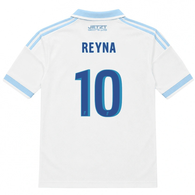 Danxen Men Giovanni Reyna #10 Light Sky Blue White Red Away Jersey 2026/27 T-Shirt