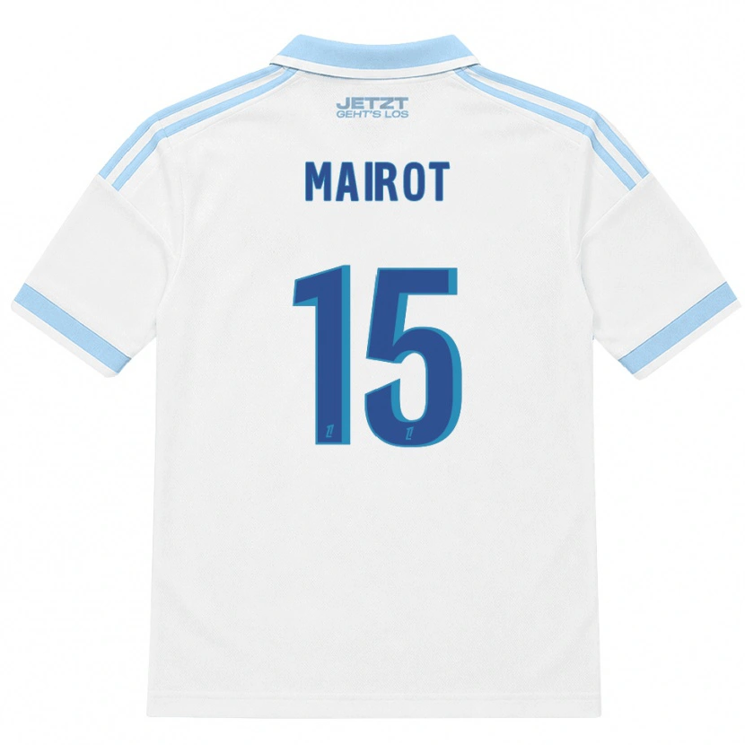 Danxen Men Clémence Mairot #15 Light Sky Blue White Red Away Jersey 2026/27 T-Shirt