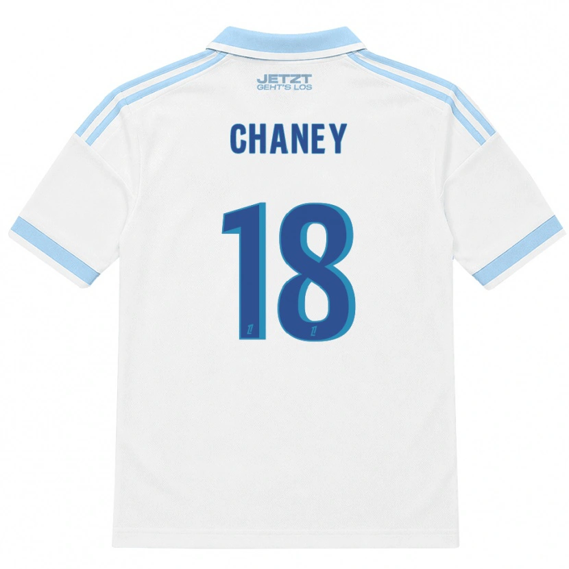 Danxen Men Amanda Chaney #18 Light Sky Blue White Red Away Jersey 2026/27 T-Shirt