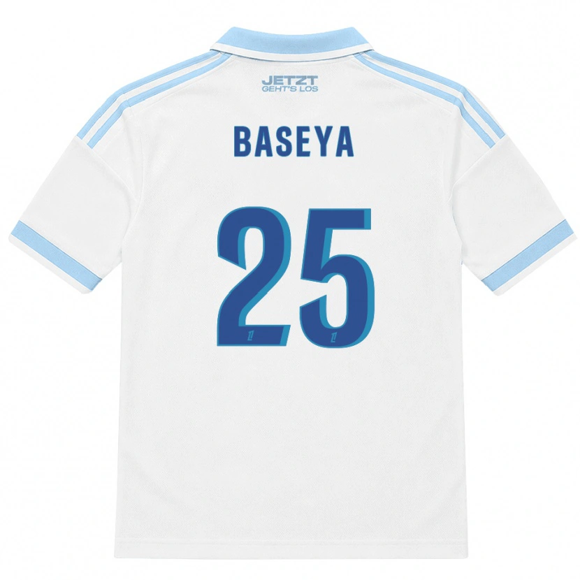 Danxen Men Steven Baseya #25 Light Sky Blue White Red Away Jersey 2026/27 T-Shirt