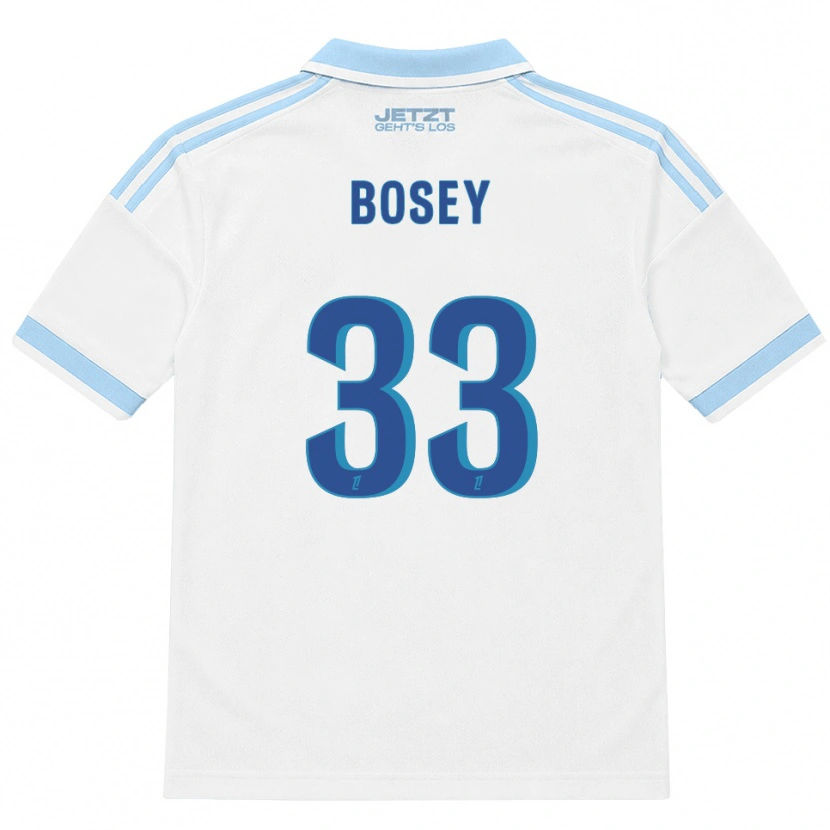 Danxen Men Jean-Baptiste Bosey #33 Light Sky Blue White Red Away Jersey 2026/27 T-Shirt