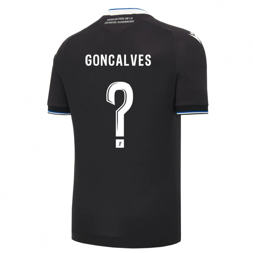 Danxen Men Sorène Goncalves #0 Black Blue White Away Jersey 2026/27 T-Shirt