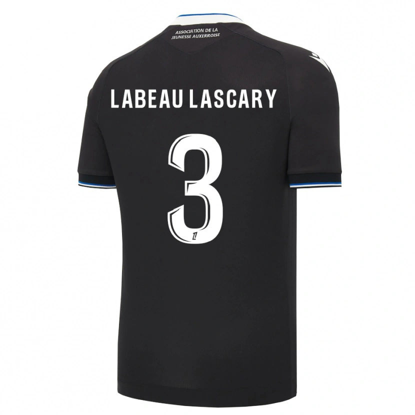 Danxen Men Rémy Labeau Lascary #3 Black Blue White Away Jersey 2026/27 T-Shirt