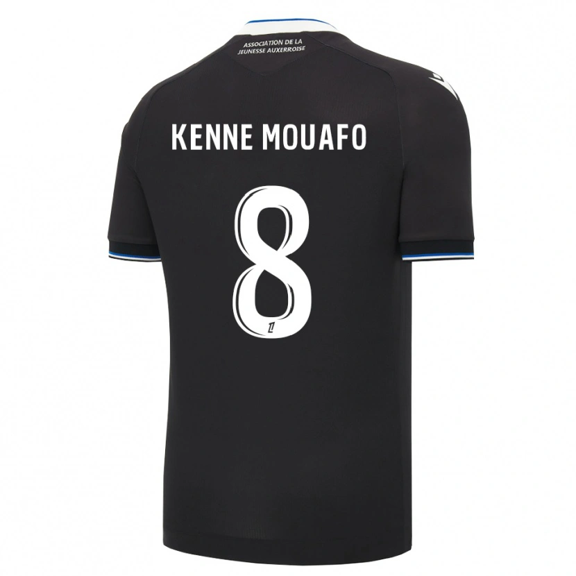 Danxen Men Kilyan Kenne Mouafo #8 Black Blue White Away Jersey 2026/27 T-Shirt