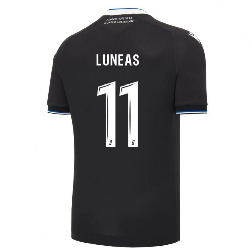 Danxen Men Rithler Luneas #11 Black Blue White Away Jersey 2026/27 T-Shirt