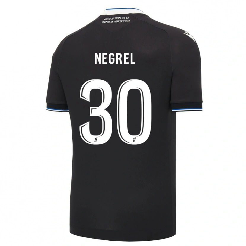 Danxen Men Tom Negrel #30 Black Blue White Away Jersey 2026/27 T-Shirt