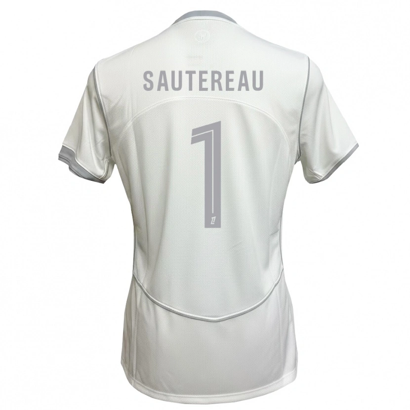 Danxen Men Enzo Sautereau #1 White Gray Away Jersey 2026/27 T-Shirt