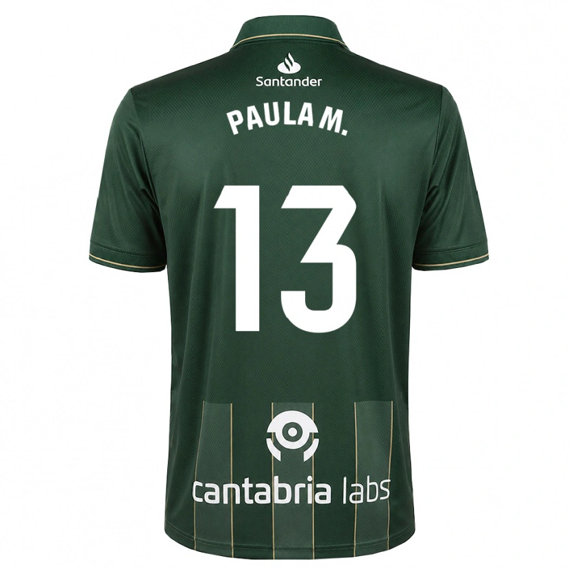 Danxen Men Paula Muñoz Álvarez #13 Dark Slate Gray White Away Jersey 2026/27 T-Shirt