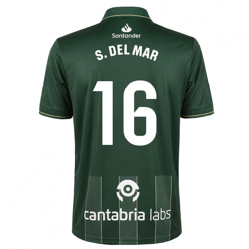 Danxen Men Sonia Del Mar Perlaza Urquijo #16 Dark Slate Gray White Away Jersey 2026/27 T-Shirt