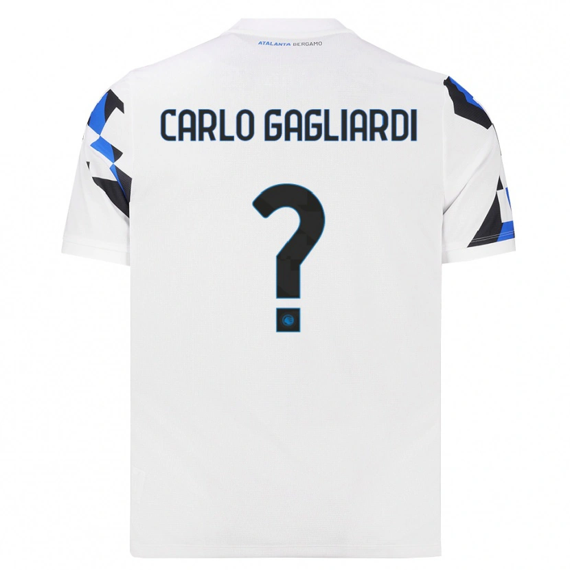 Danxen Men Filippo Carlo Gagliardi #0 White Red Blue Away Jersey 2026/27 T-Shirt