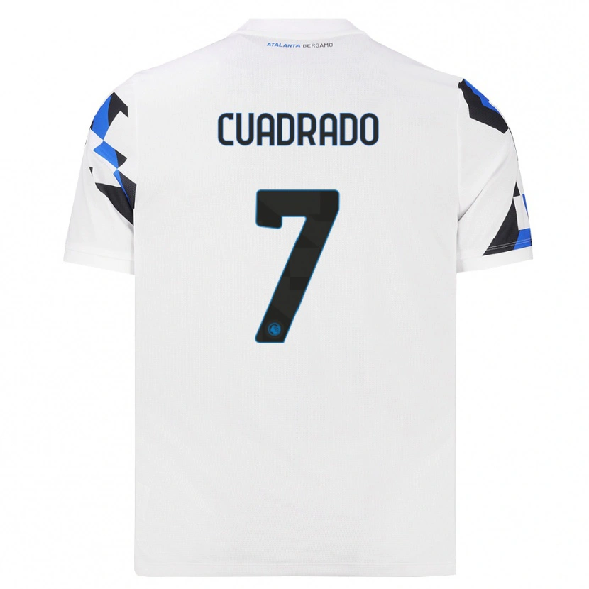 Danxen Men Juan Cuadrado #7 White Red Blue Away Jersey 2026/27 T-Shirt
